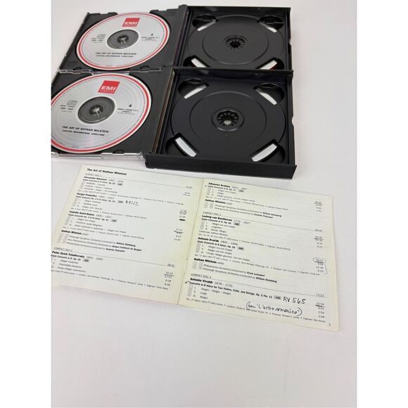 The Art of Nathan Milstein Original Capitol Recordings EMI Classics 6 CD Box Set - Picture 13 of 16